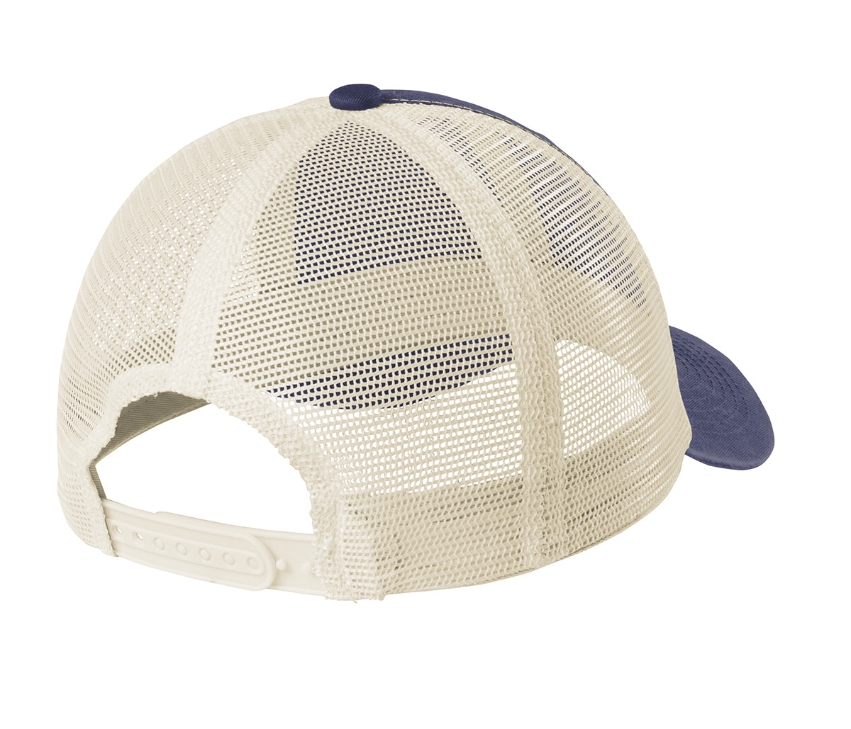 Blue Island Beach Wash Mesh Back Cap