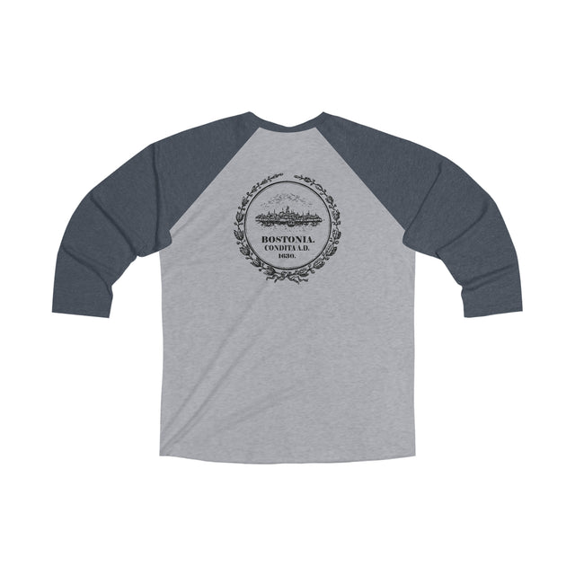 Bostonia Unisex Quarter Sleeve Tee