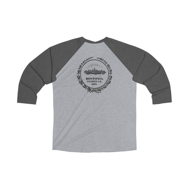 Bostonia Unisex Quarter Sleeve Tee