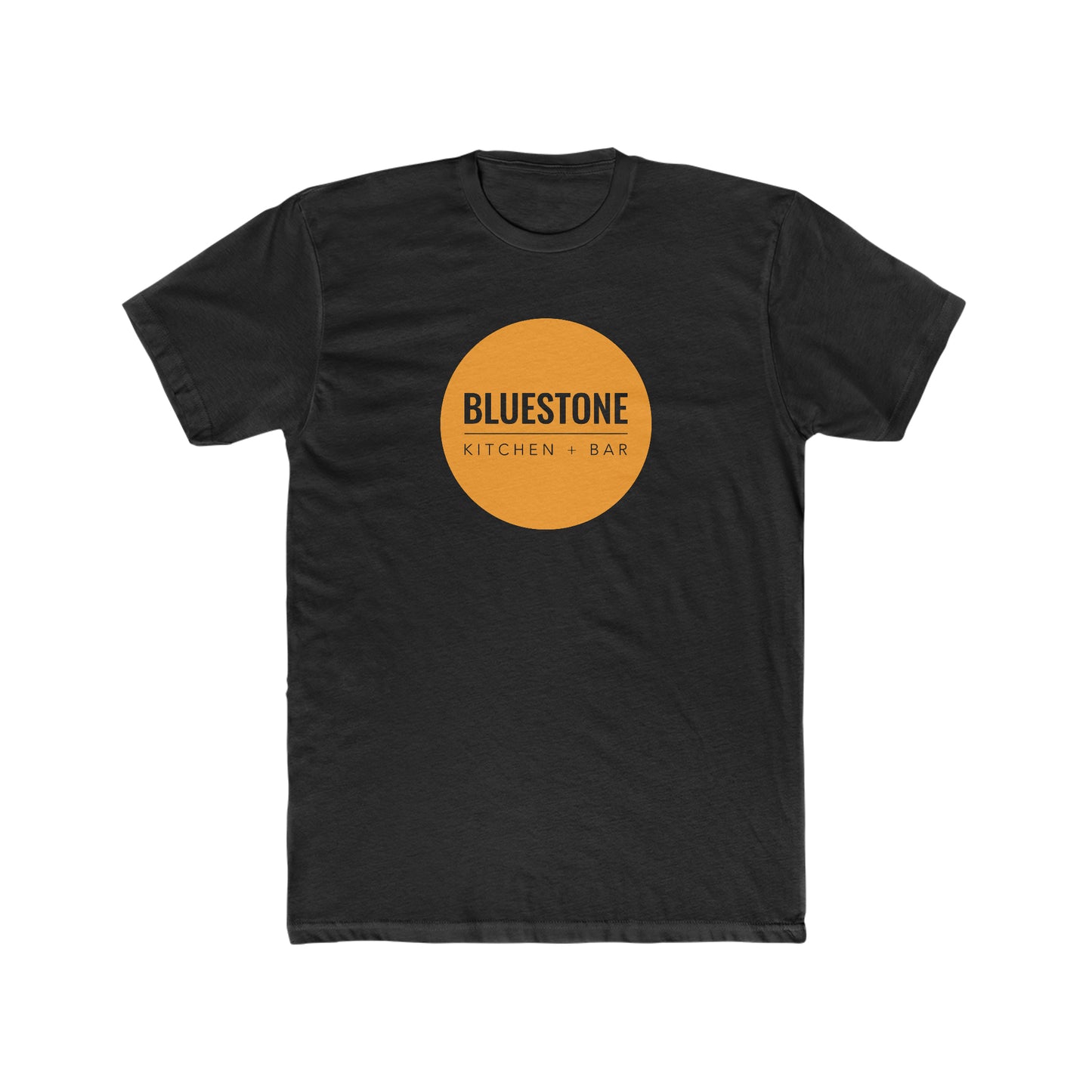 Bluestone Halloween logo - Men's Cotton Crew Tee