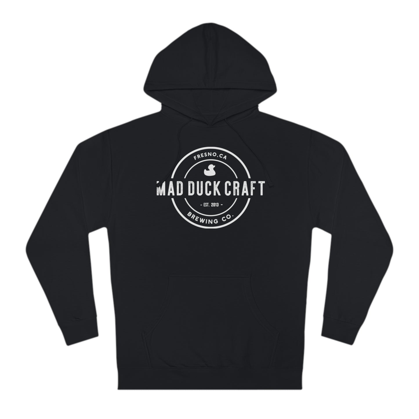 Mad Duck Unisex Hooded Sweatshirt