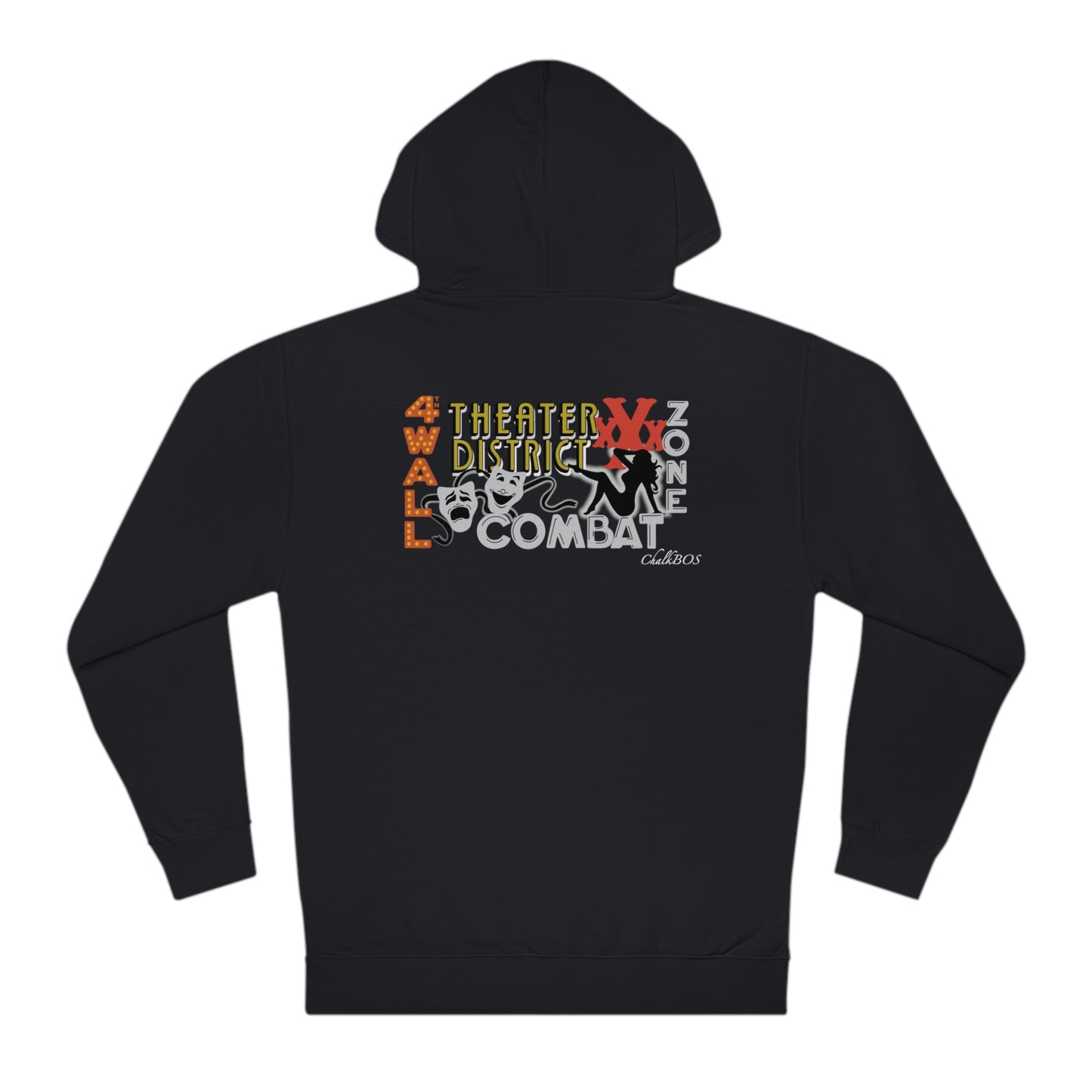 4th Wall Theater District Mens Hooded Sweatshirt
