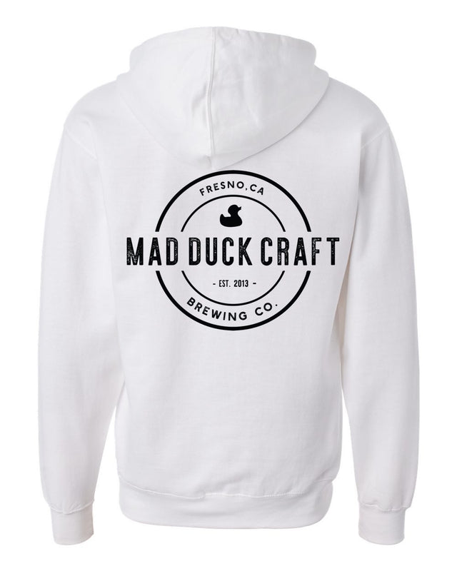 Mad Duck Midweight Full-Zip Hooded Sweatshirt