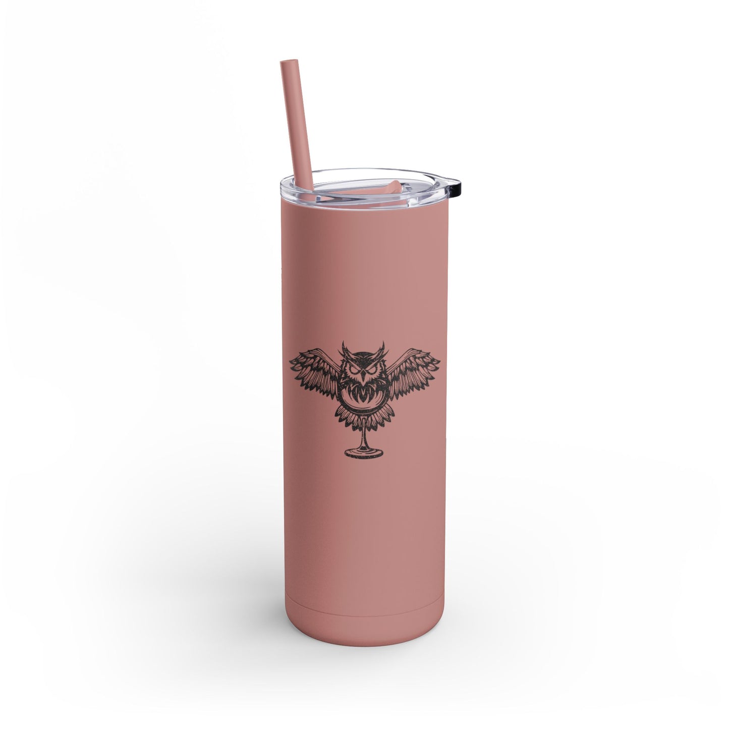 Hallowed Ground Night Owl Skinny Matte Tumbler, 20oz