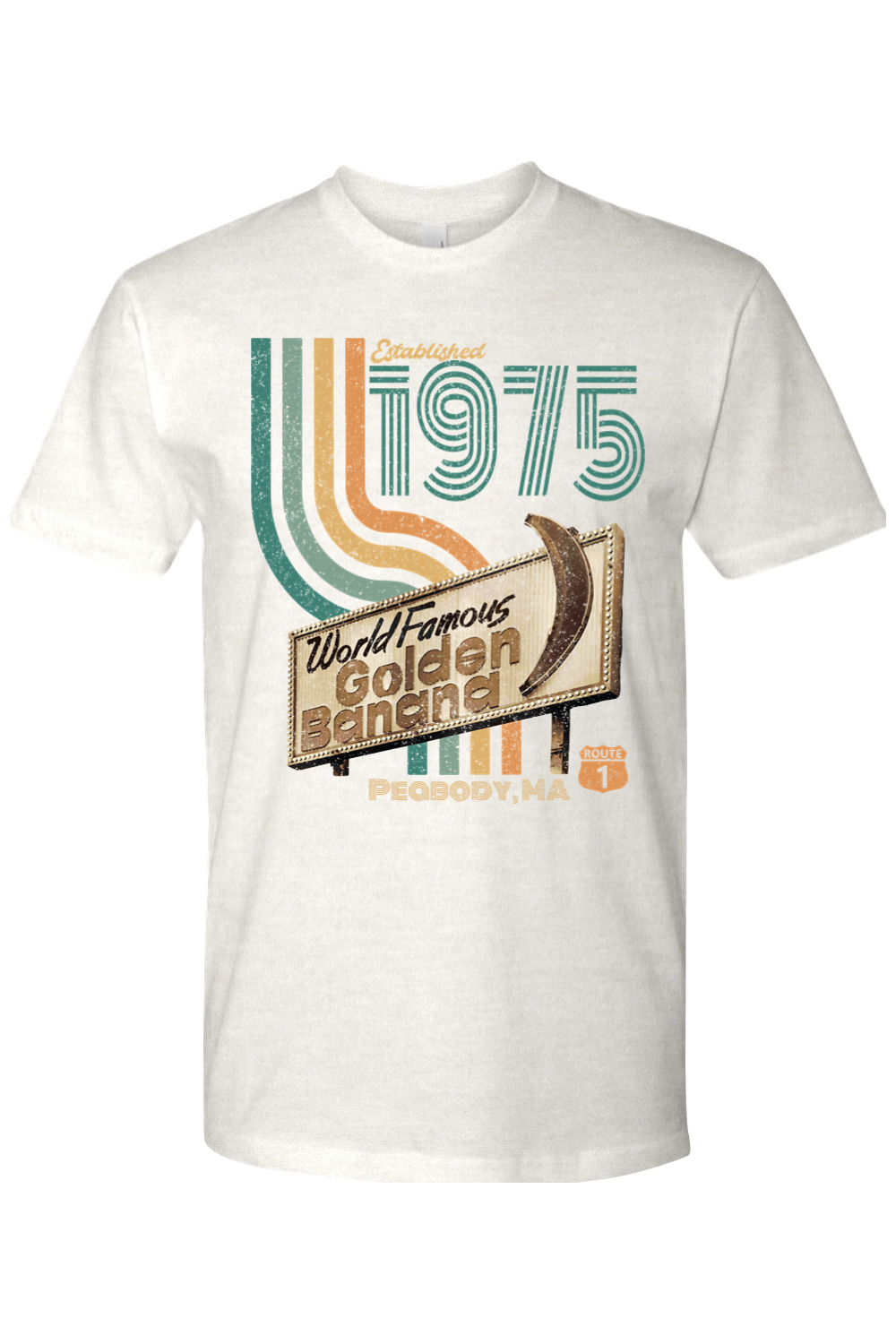 Vintage Golden Banana 100% Cotton T-Shirt - Mens