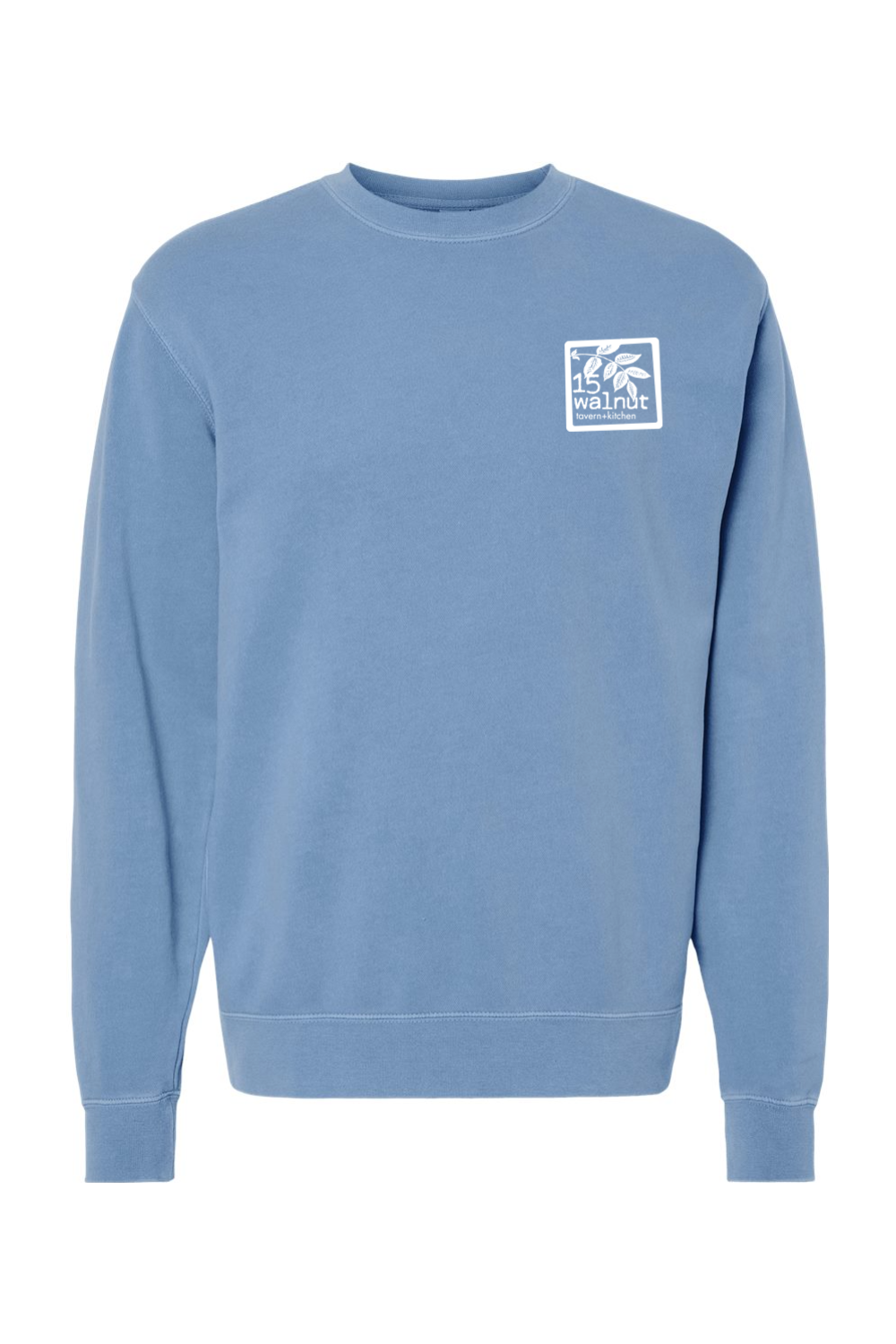 15 Walnut Pigment-Dyed Crewneck Sweatshirt - Mens