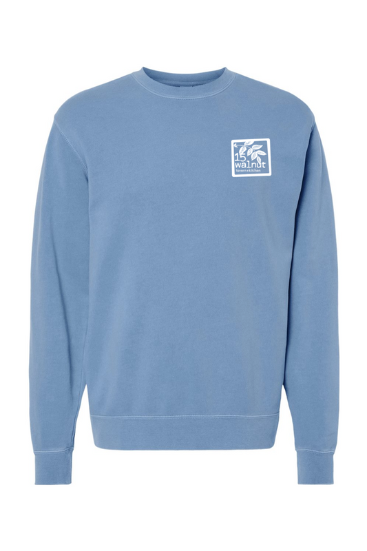 15 Walnut Pigment-Dyed Crewneck Sweatshirt - Unisex