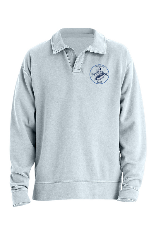 Figawi Franks Limited Edition 2025 Garment-Dyed Polo Collar Sweatshirt