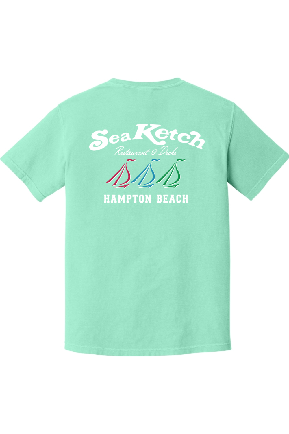 Sea Ketch Tri-Sail Comfort Colors T-Shirt - Unisex