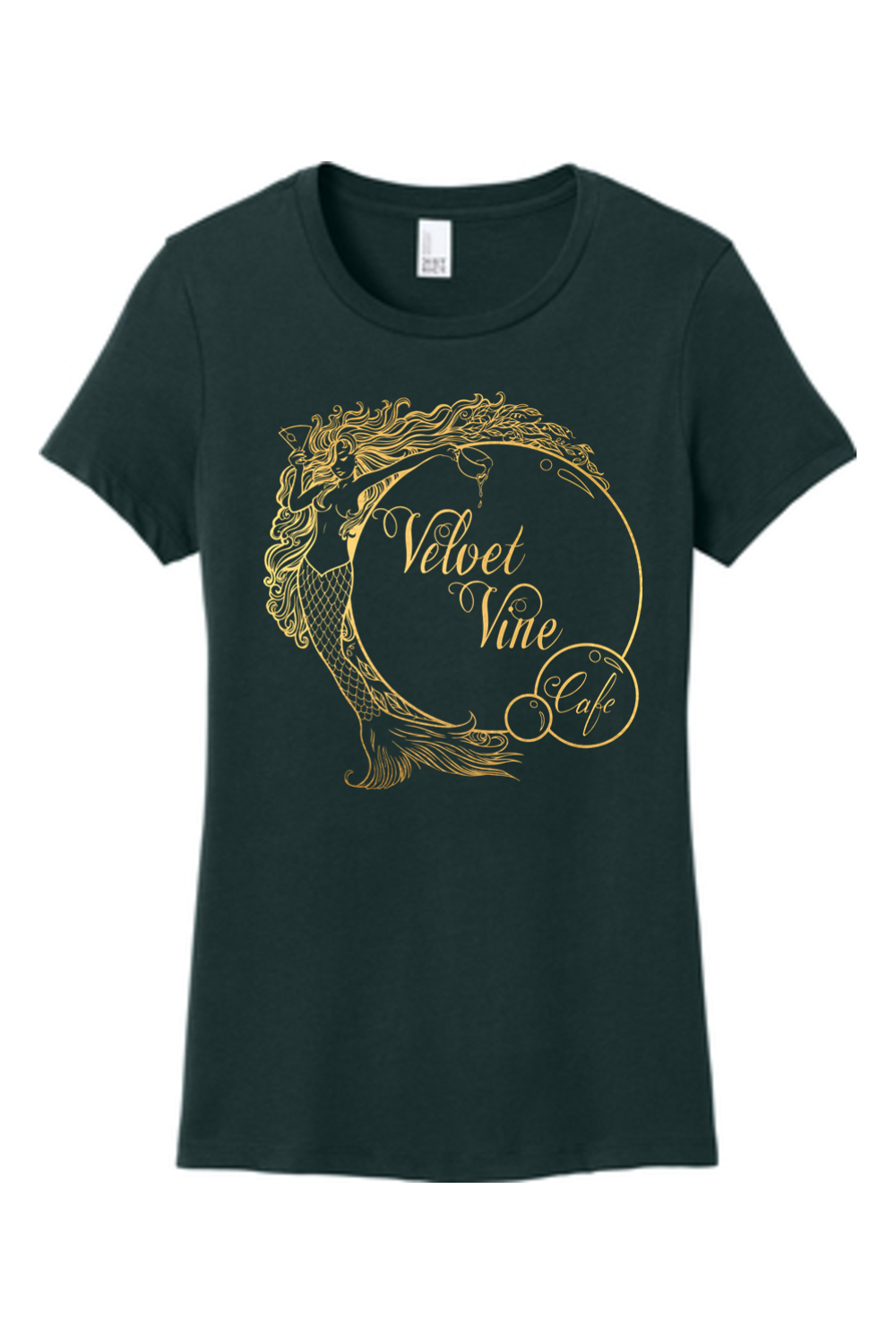 Velvet Vine Gold Its a Vibe Cotton T-Shirt - Women's