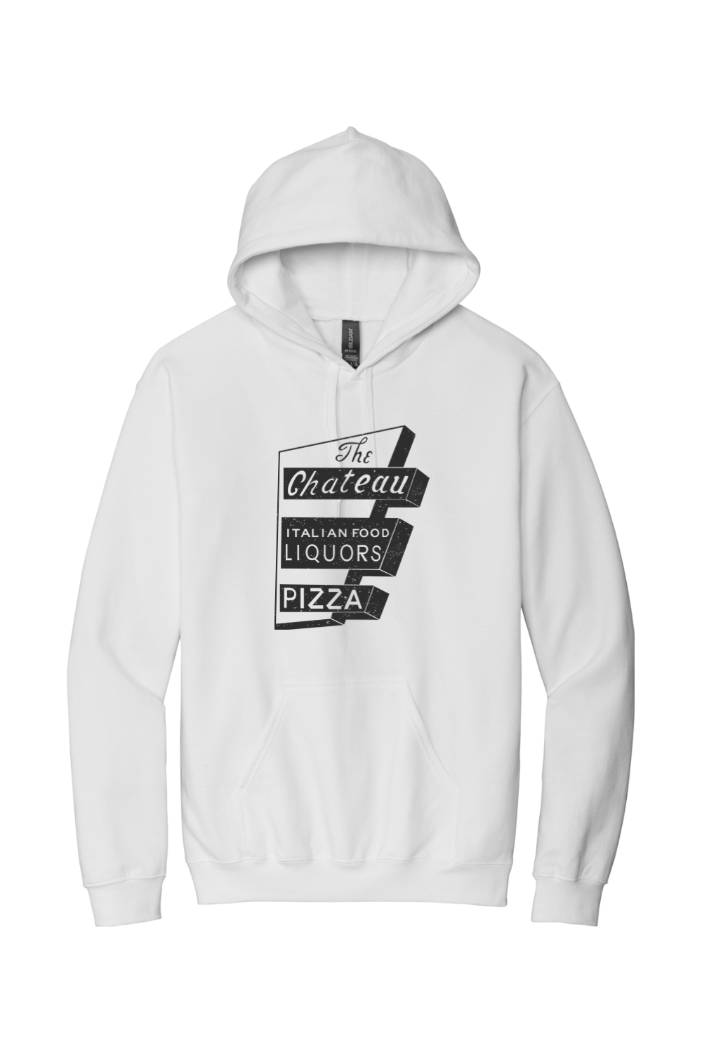 Chateau Throwback Sign Standard Hoodie - Mens