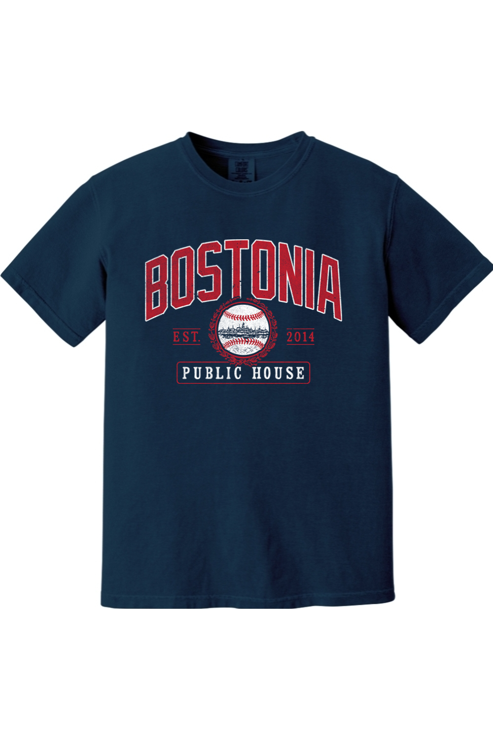 Bostonia Public House Baseball Comfort Colors T-Shirt - Men's