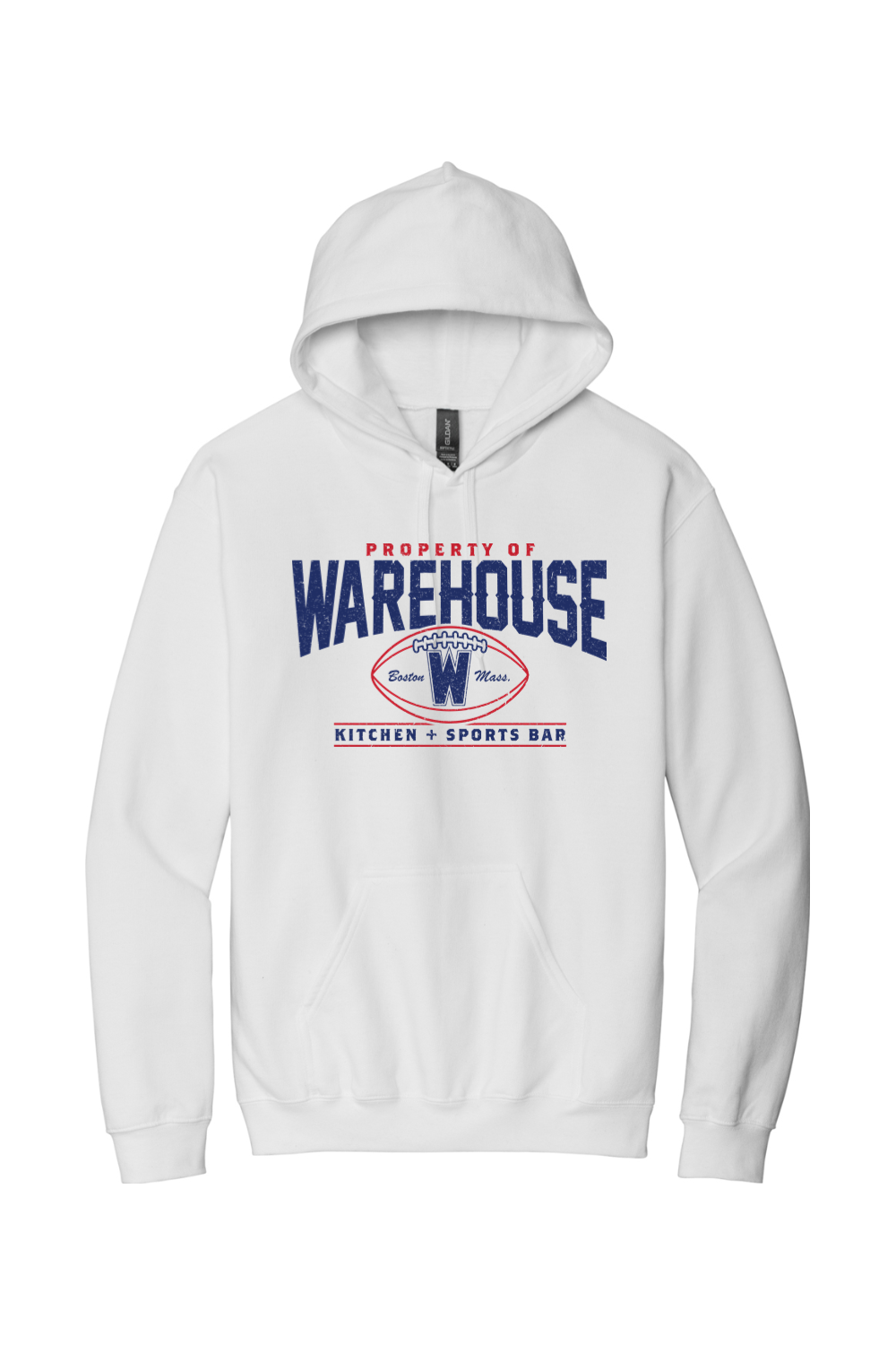 Warehouse Kitchen + Sports Bar Football Standard Hoodie - Mens