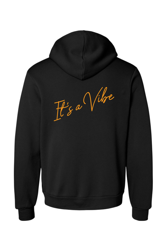 Velvet Vine Orange Logo Sponge Fleece Hoodie - Men's