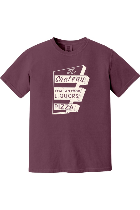 Chateau Throwback Sign Comfort Colors T-Shirt - Unisex