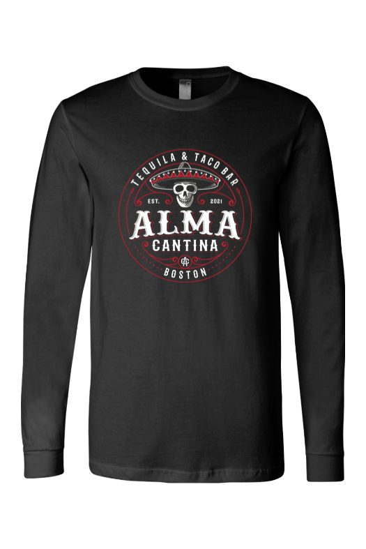 Alma Cantina Long Sleeve Unisex Graphic T-Shirt