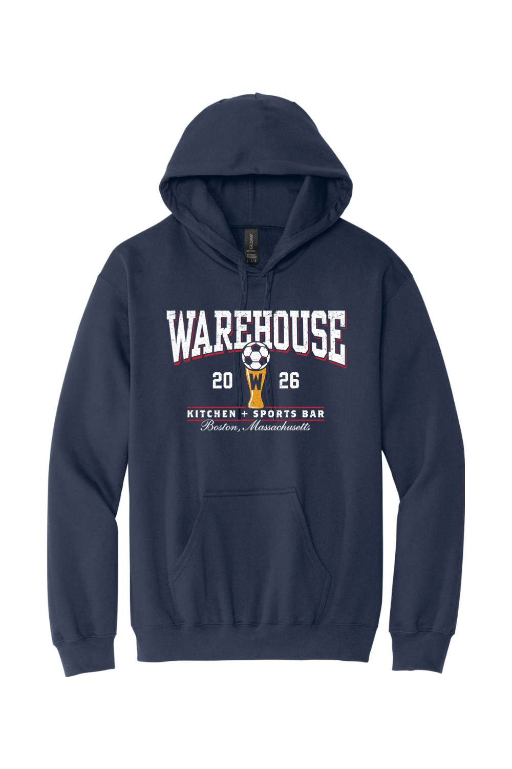 Warehouse Kitchen + Sports Bar Soccer Standard Hoodie - Mens