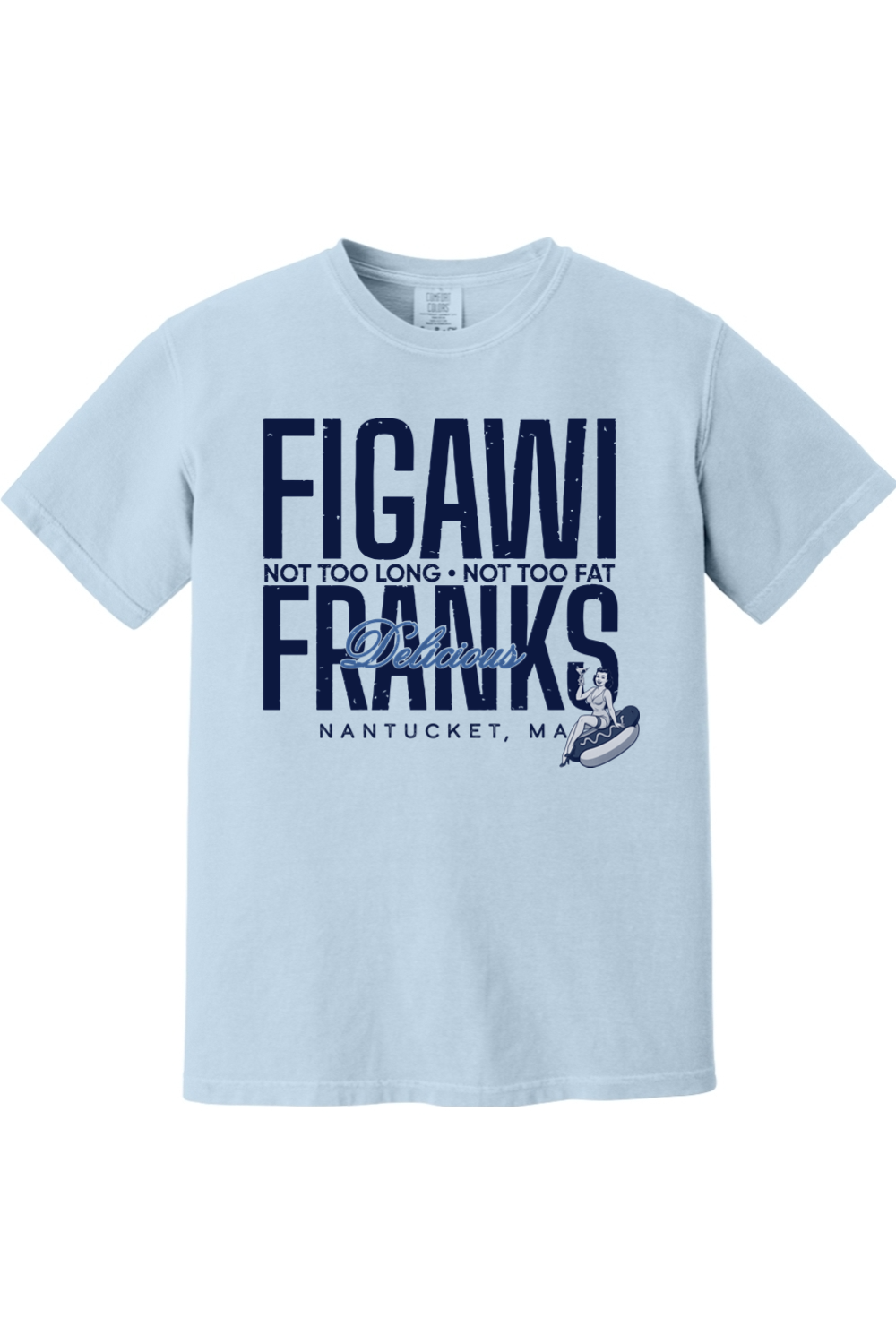 Figawi Delicious Franks Comfort Colors T-Shirts - Mens