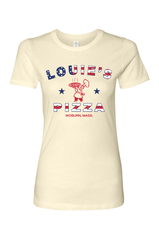 Louie's Pizza USA 100% Cotton T-Shirt - Women's