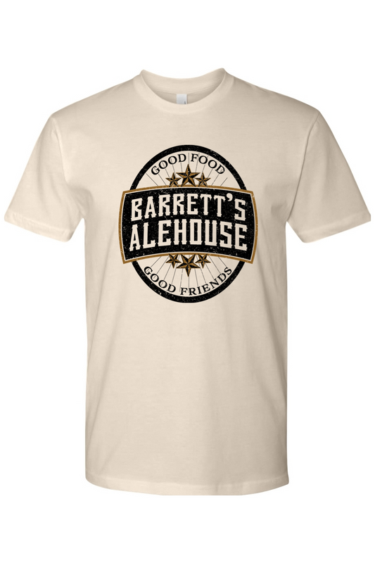 Barrett's Alehouse Throwback Logo Cotton T-Shirt - Unisex