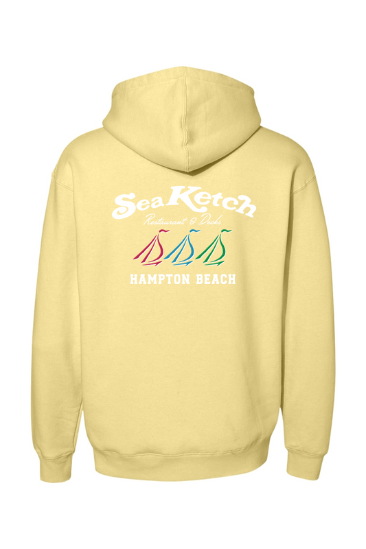 Sea Ketch Tri-Sail Heavyweight Hoodie - Unisex