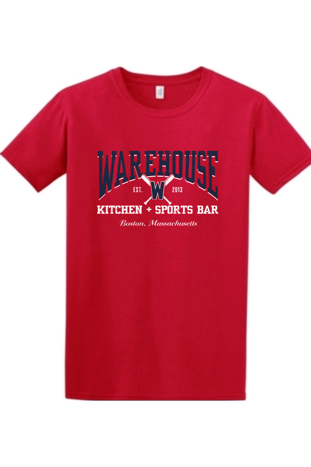 Warehouse Kitchen + Sports Bar Baseball Relaxed Fit Cotton T-Shirt - Men's