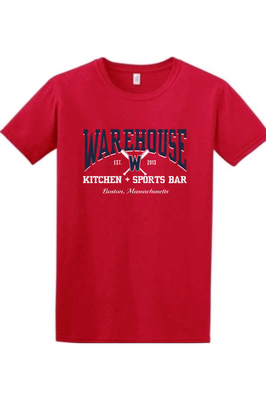 Warehouse Kitchen + Sports Bar Baseball Relaxed Fit Cotton T-Shirt - Men's