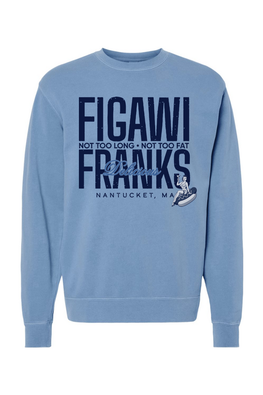 Figawi Delicious Franks Pigment-Dyed Crewneck Sweatshirt