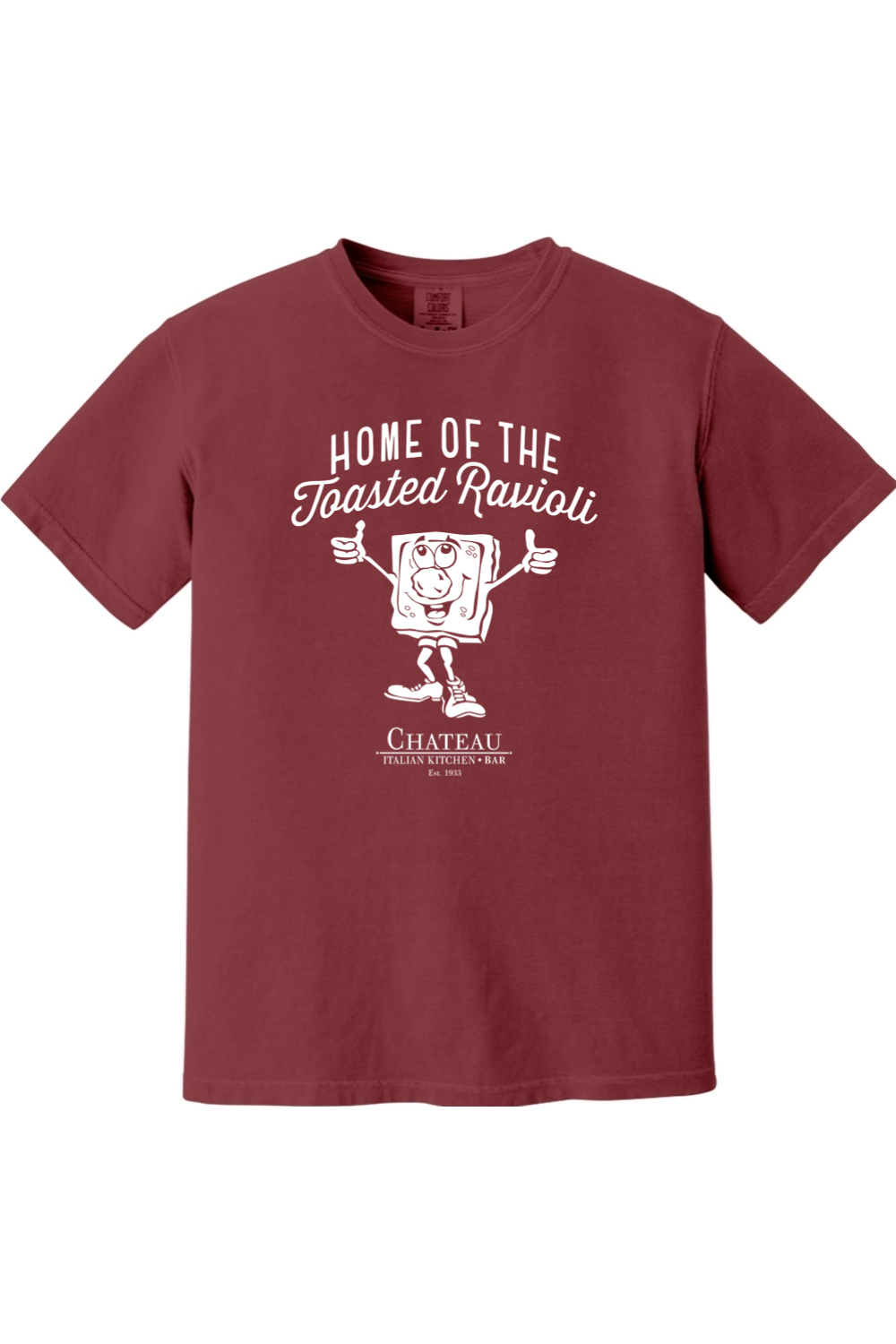 Chateau Home of the Toasted Rav Comfort Colors T-Shirt - Mens