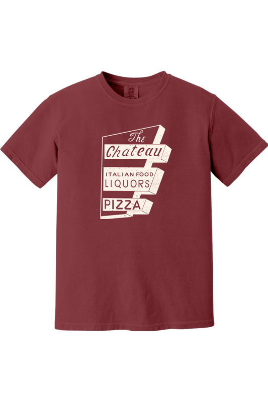 Chateau Throwback Sign Comfort Colors T-Shirt - Unisex
