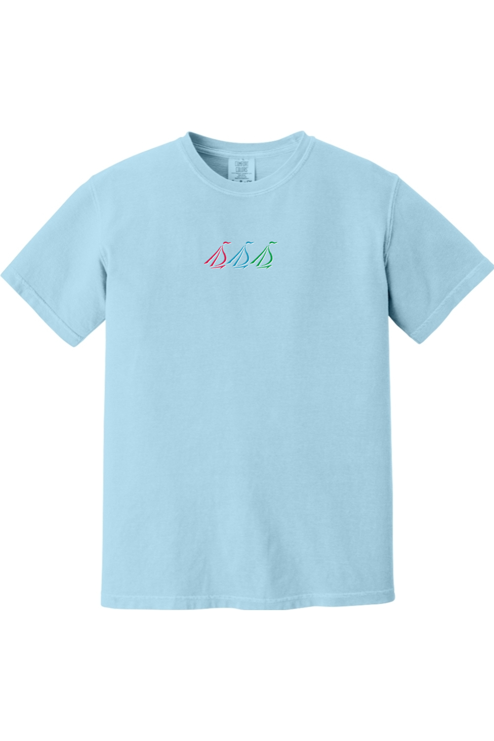 Sea Ketch Tri-Sail Comfort Colors T-Shirt - Unisex