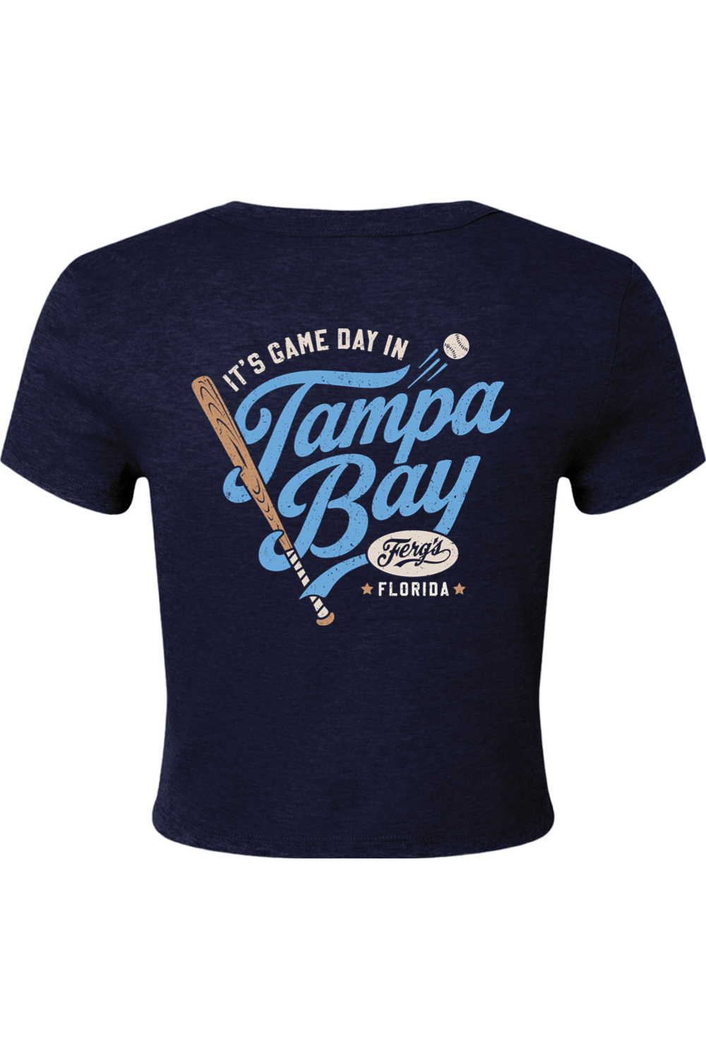 Ferg's Game Day in Tampa Bay Micro Rib Baby Tee - Women's