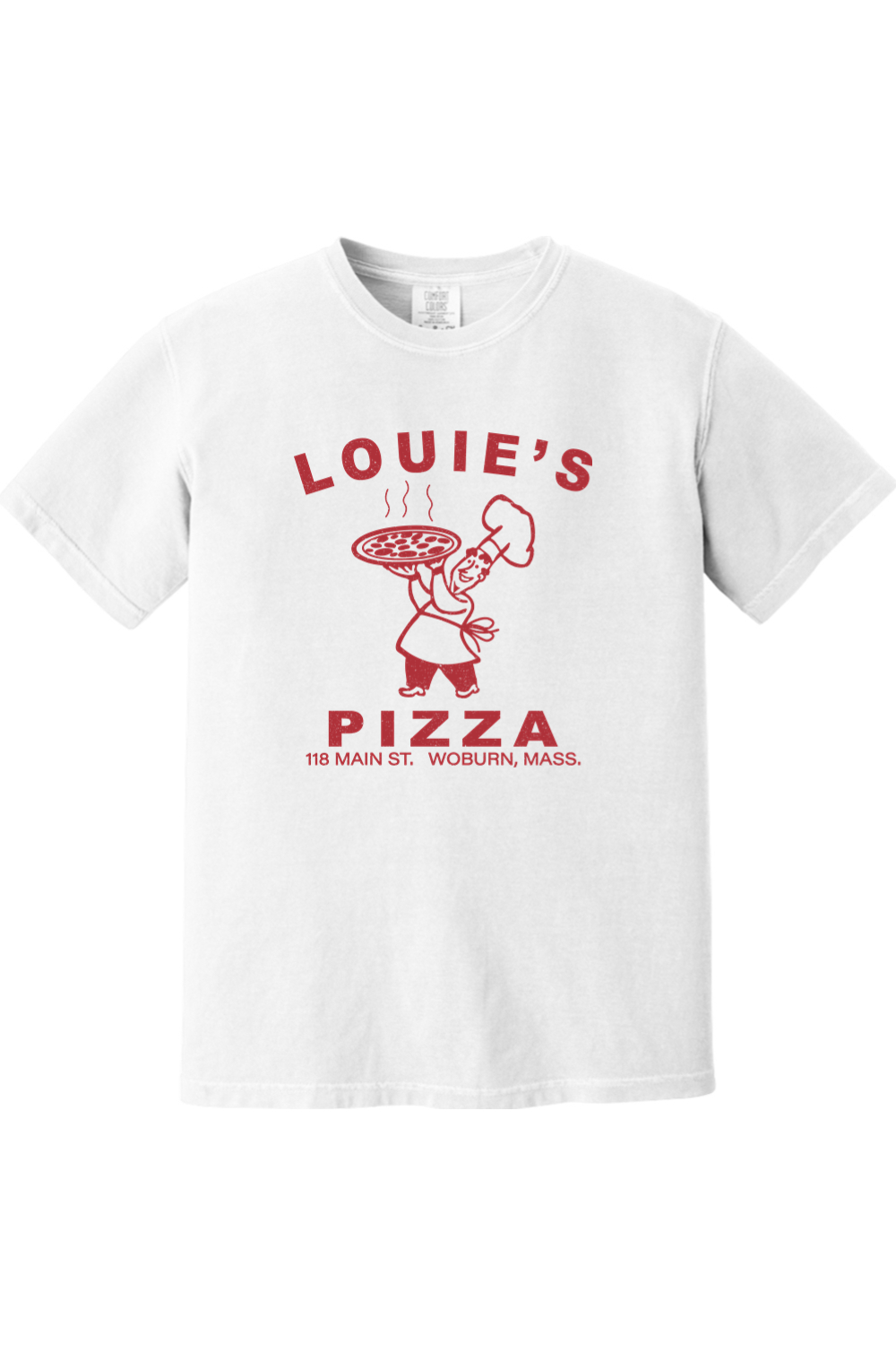 Louie's Pizza Comfort Colors T-Shirt Mens