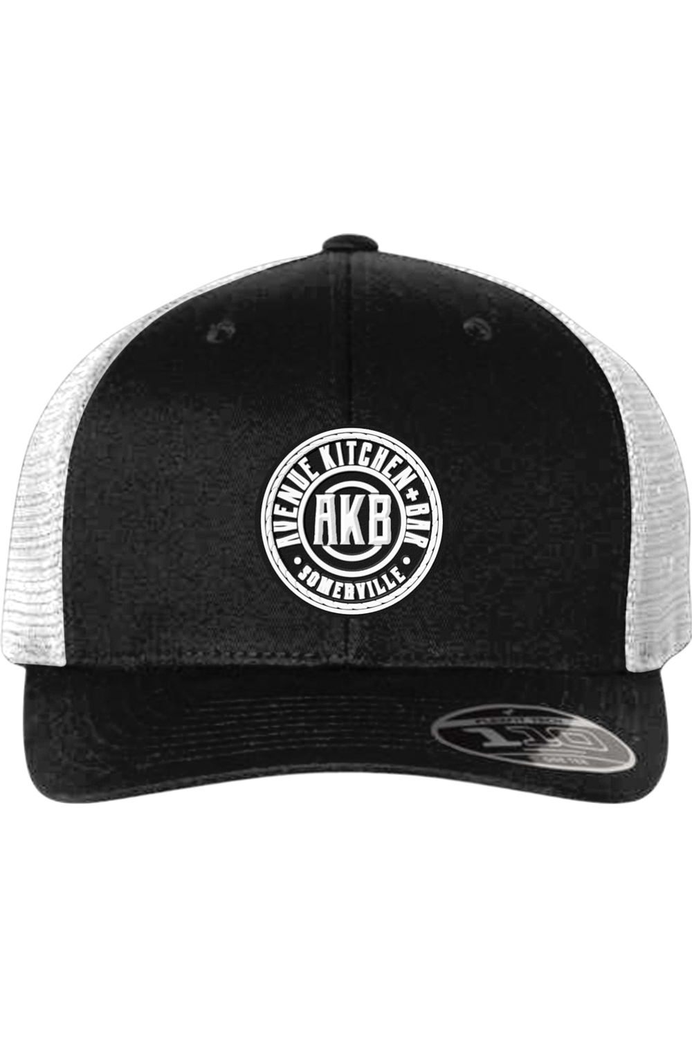 Avenue Kitchen + Bar 3D Emblem Centered Flexfit Snapback Mesh-Back Hat