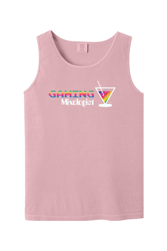 Gaming Mixologist Pride Comfort Colors Tank Top - Unisex