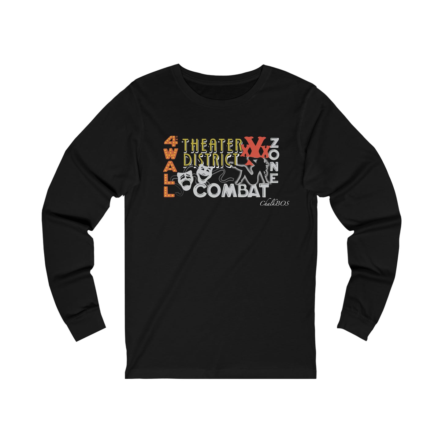 4th Wall Mens Jersey Long Sleeve Tee