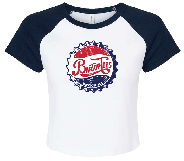 BarTop Tees Patriotic Women's Baby Tee