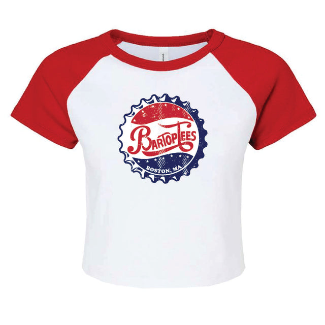 BarTop Tees Patriotic Women's Baby Tee