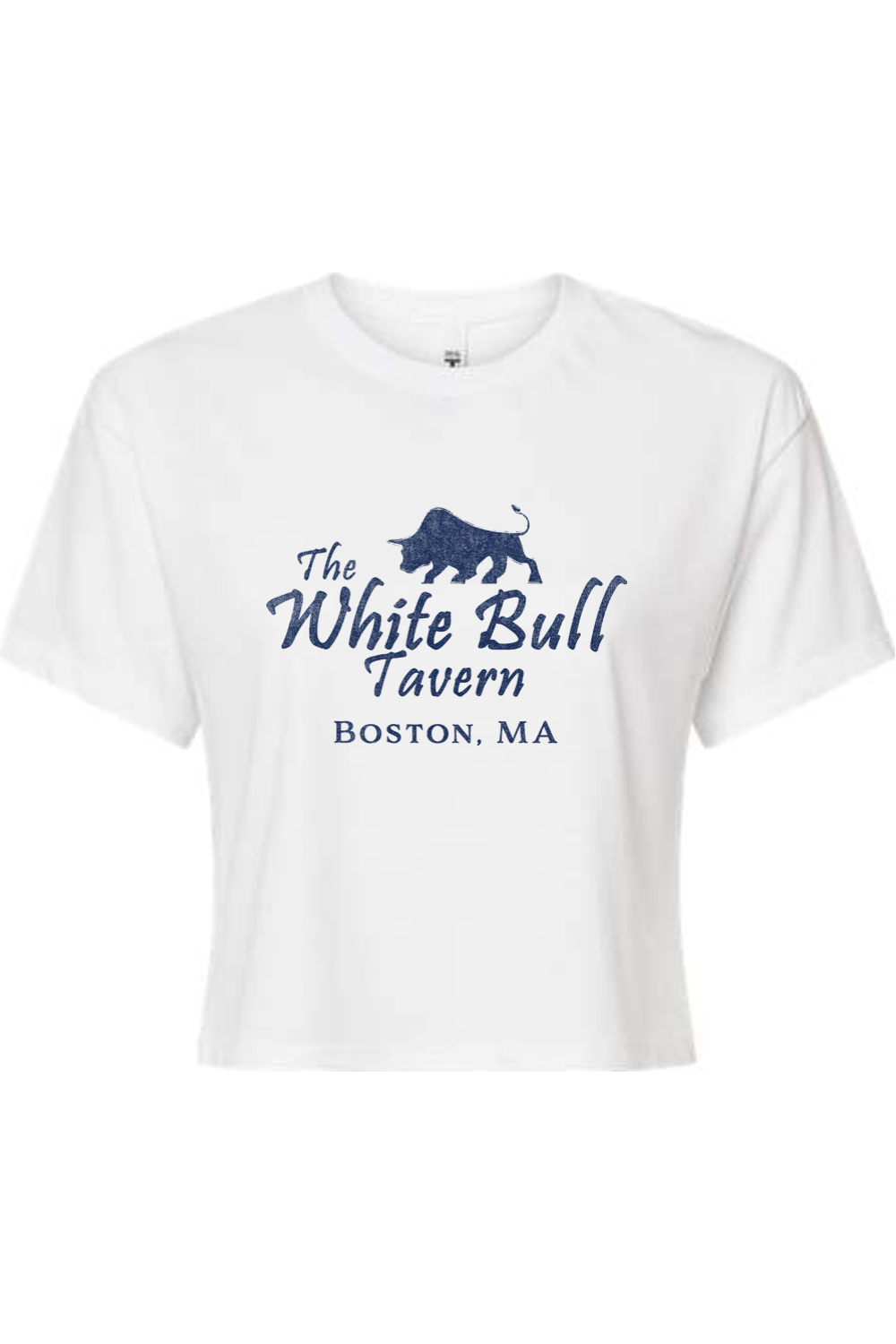 The White Bull Women's Crop Top