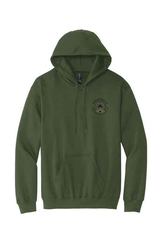 Welcome to Mahoney's in Gold Unisex Midweight Hoodie