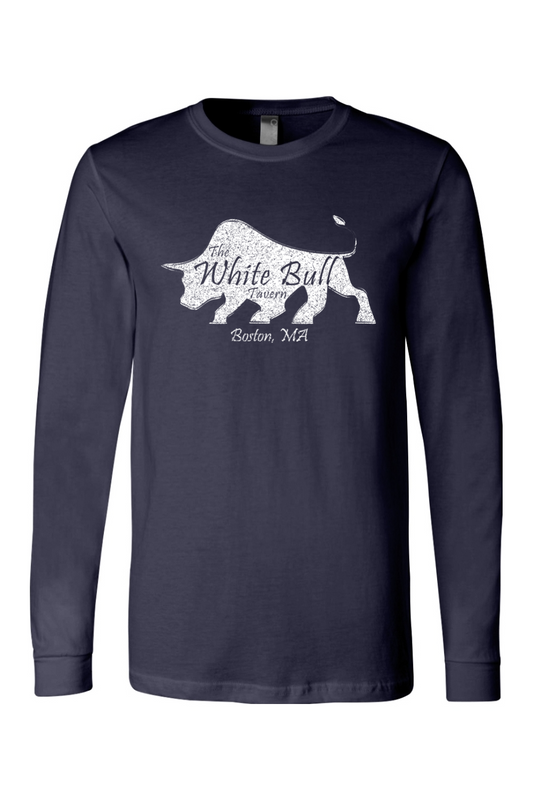 The White Bull Unisex Jersey Long Sleeve T-Shirt