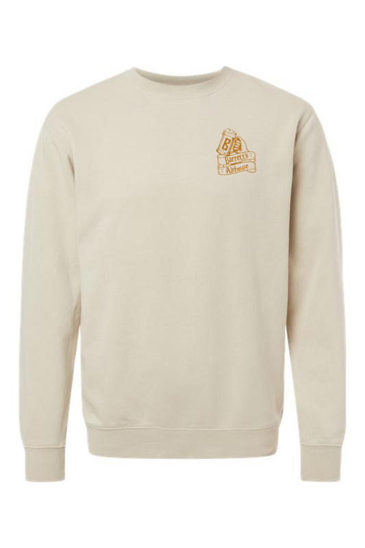 Barrett's Alehouse "I Solemnly Swear" Pigment-Dyed Crewneck Sweatshirt