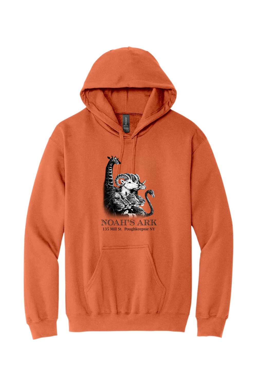 Noah's Ark Logo (black) Midweight Hoodie