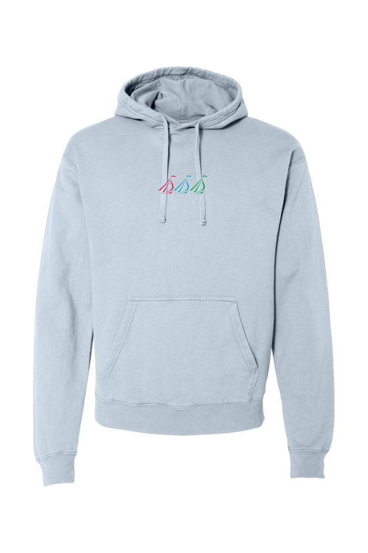 Sea Ketch Tri-Sail Comfort Wash Midweight Hoodie - Unisex