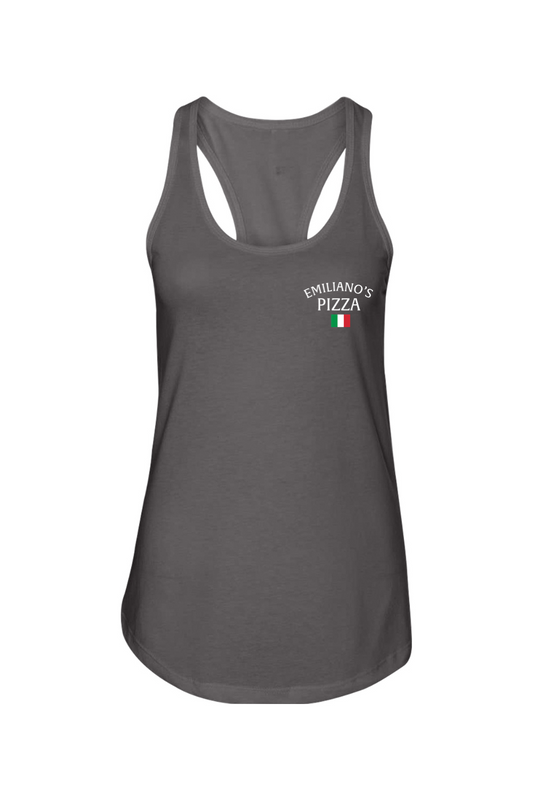 Emiliano's Pizza Ladies Racerback Tank