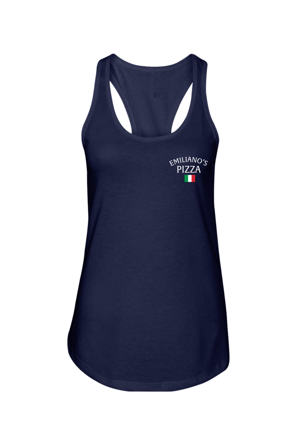 Emiliano's Pizza Women's Racerback Tank