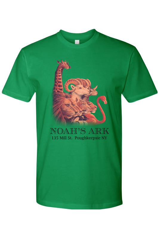 Noah's Ark Logo (color) Fitted Crewneck Tee