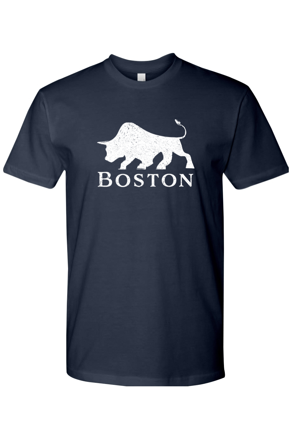 White Bull Boston Mens Cotton T-Shirt