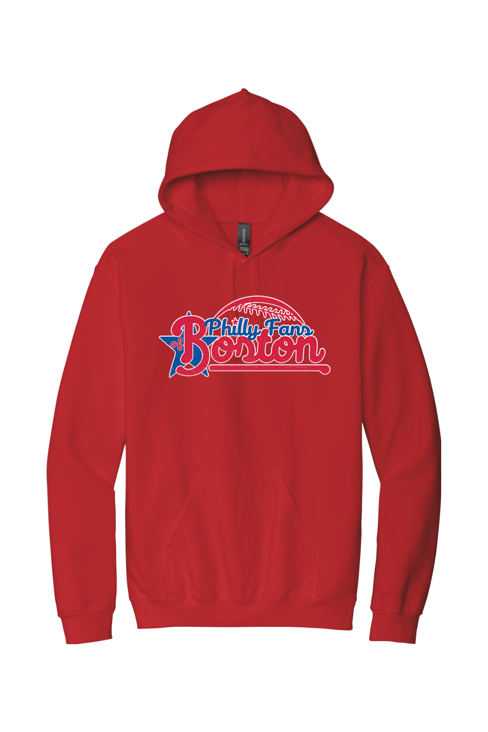 Philly Baseball Fans of Boston Graphic Hoodie - Mens
