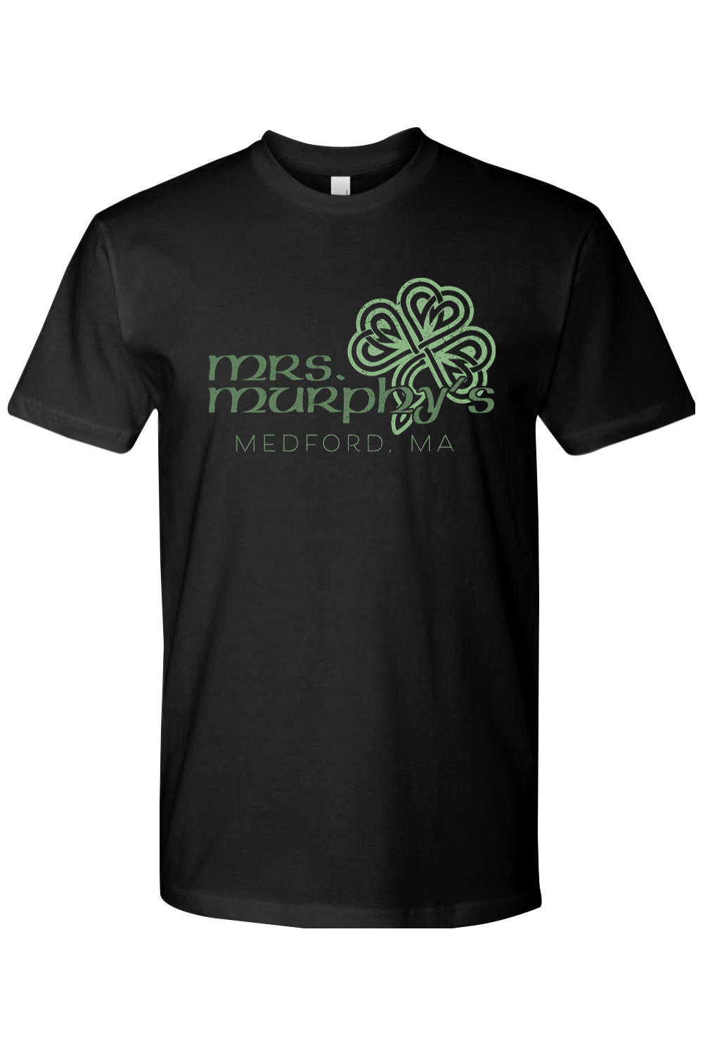 Mrs. Murphy's Celtic Clover Cotton T-Shirt - Mens